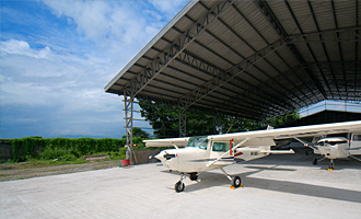 セスナで航空留学